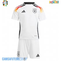 Camisa de time de futebol Alemanha Replicas 1º Equipamento Infantil Europeu 2024 Manga Curta (+ Calças curtas)